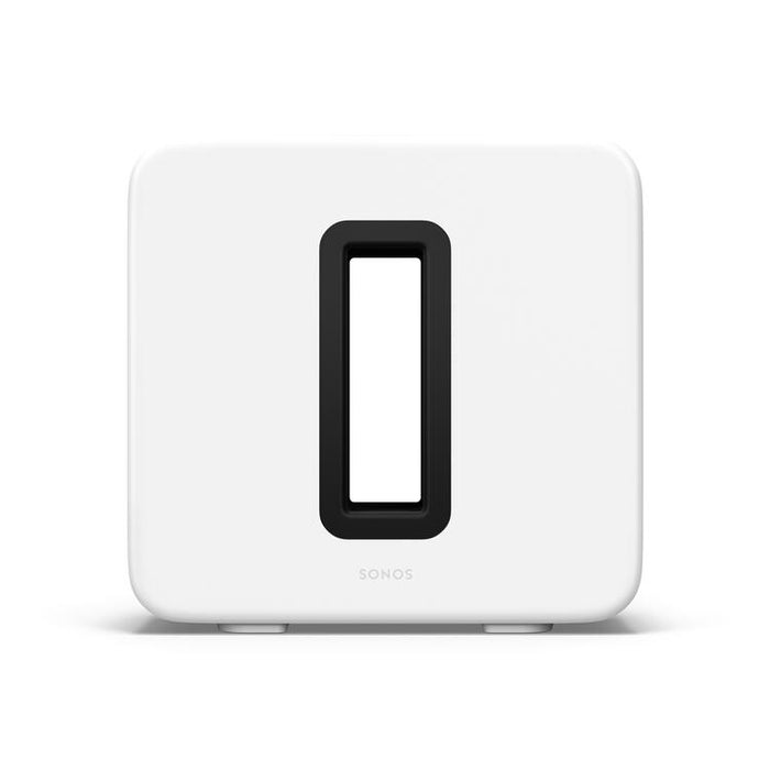 Sonos Sub Gen 4 | Subwoofer - Wireless - Wi-Fi - White-SONXPLUS Joliette