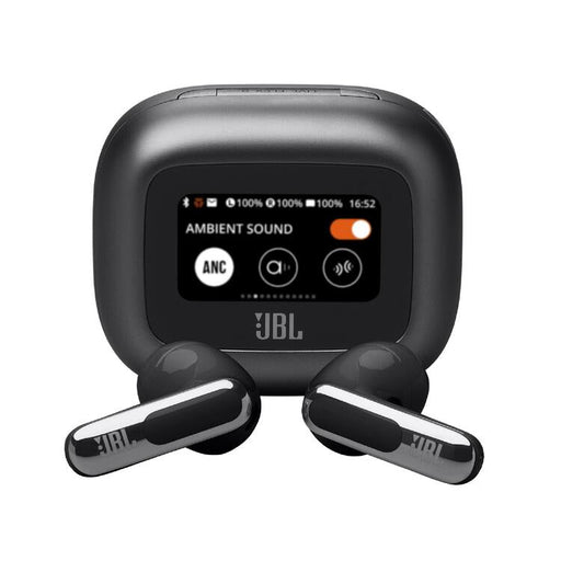 JBL Live Flex 3 | In-ear headphones - Wireless - Noise reduction - 1.45" touch screen - Black-SONXPLUS Joliette