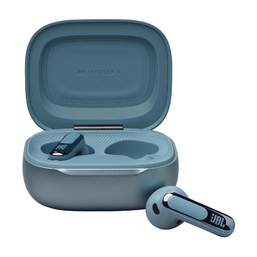 JBL Live Flex 3 | In-ear headphones - Wireless - Noise reduction - 1.45" touch screen - Blue-SONXPLUS Joliette