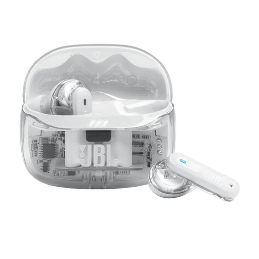 JBL Tune Beam 2 | In-Ear Headphones - 100% Wireless - Bluetooth - Smart Ambient - 6 Microphones - Phantom White-SONXPLUS Joliette