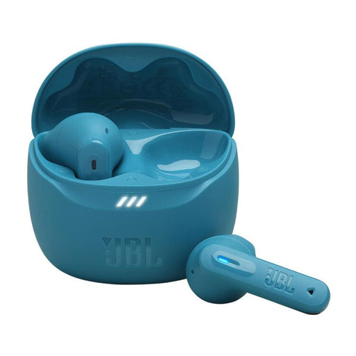 JBL Tune Flex 2 | In-Ear Headphones - 100% Wireless - Bluetooth - Noise Reduction - 6 Microphones - IP54 - Turquoise-SONXPLUS Joliette