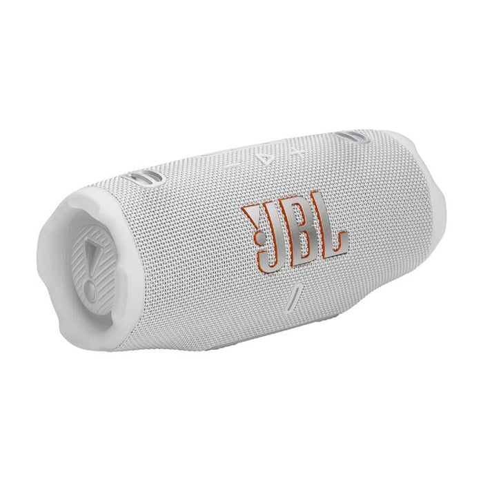 JBL Charge 6 | Haut-Parleur Portatif Bluetooth - Étanche - Auracast - 28 Heures d'autonomie - Blanc-SONXPLUS Joliette