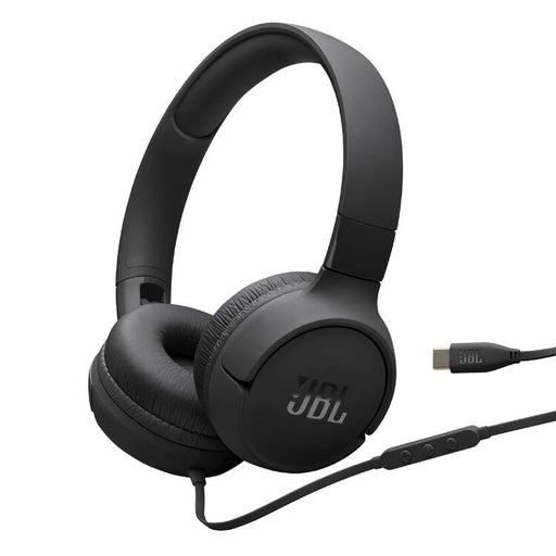 JBL Tune 520C | Earphones - USB-C - Bluetooth - Black-SONXPLUS Joliette