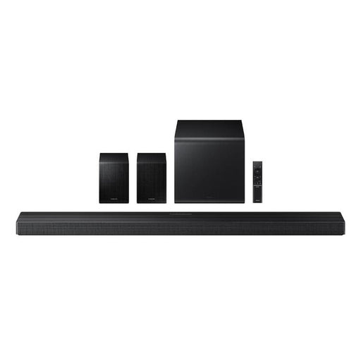 Samsung HW-QS750F | Barre de son - 5.1.2 canaux - Dolby ATMOS - Avec caisson de graves sans fil - Série Q - Bluetooth - Noir-Sonxplus Joliette
