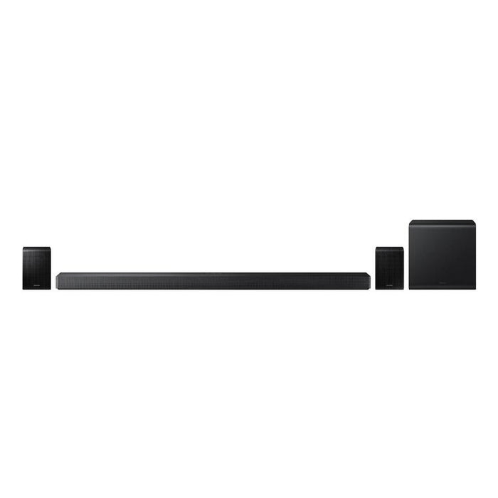 Samsung HW-QS750F | Barre de son - 5.1.2 canaux - Dolby ATMOS - Avec caisson de graves sans fil - Série Q - Bluetooth - Noir-Sonxplus Joliette