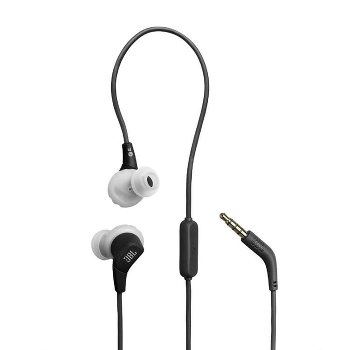 JBL Endurance Run 3 | In-Ear Headphones - Sport - Wired - IP65 - Black/Grey-SONXPLUS Joliette
