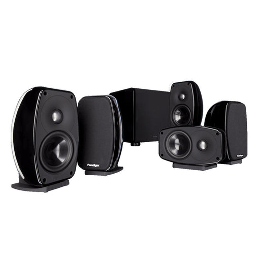 Paradigm Cinema 100 CT | 5.1 channel speaker system - 100 W RMS - Black gloss-SONXPLUS Joliette