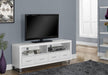 Monarch Specialties I2518 | Meuble TV - 60" - 4 Tiroirs - Blanc-SONXPLUS Joliette