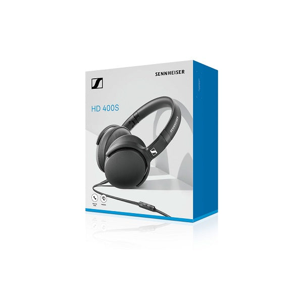 Sennheiser HD 400sS | Wired circumaural headphones - Black-SONXPLUS Joliette