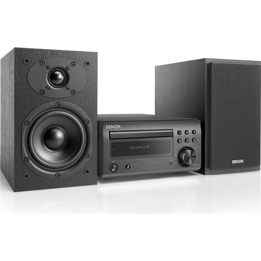 Denon DM-41SBK | Wireless Micro Hi-Fi System - 2 Channels - Bluetooth - Black-SONXPLUS Joliette