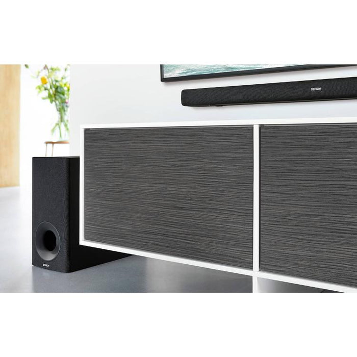 Denon DHT-S316 | Système de Barre de son Cinéma maison - 2.1 canaux - Bluetooth - Caisson de graves sans fil - Noir-SONXPLUS Joliette