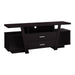 Monarch Specialties I2720 | TV Stand - 60" - 2 Storage Drawers - Espresso-SONXPLUS Joliette