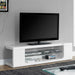 Monarch Specialties I2762 | Meuble TV - 60" - 2 Tiroirs de rangement - Gris/Noir-SONXPLUS Joliette