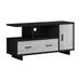 Monarch Specialties I2804 | TV stand - 48" - 1 Drawer - 1 Cabinet - Grey and Black-SONXPLUS Joliette