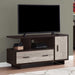 Monarch Specialties I2805 | Meuble TV - 48" - 1 Tiroir - 1 Armoire - Espresso/Taupe-SONXPLUS Joliette