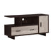 Monarch Specialties I2805 | TV stand - 48" - 1 Drawer - 1 Cabinet - Espresso/Taupe-SONXPLUS Joliette