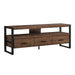 Monarch Specialties I2820 | TV stand - 60" - 3 Drawers - Dark brown-SONXPLUS Joliette