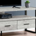 Monarch Specialties I2821 | TV stand - 60" - 3 Drawers - Grey-SONXPLUS Joliette