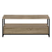 Monarch Specialties I2872 | TV stand - 48" - 2 Storage drawers - Dark taupe-SONXPLUS Joliette