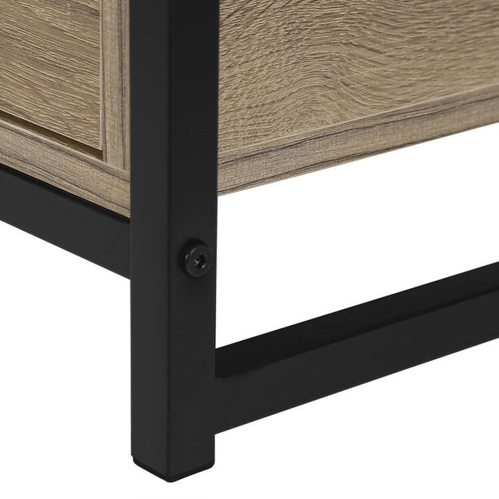 Monarch Specialties I2872 | TV stand - 48" - 2 Storage drawers - Dark taupe-SONXPLUS Joliette