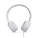 JBL Tune 500 | Écouteurs filaire supra-auriculaires - Blanc-SONXPLUS Joliette