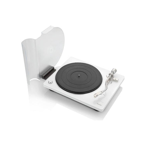 Denon DP-400 | Hi-Fi turntable - Automatic speed sensor - "S" speed arm - White-SONXPLUS Joliette