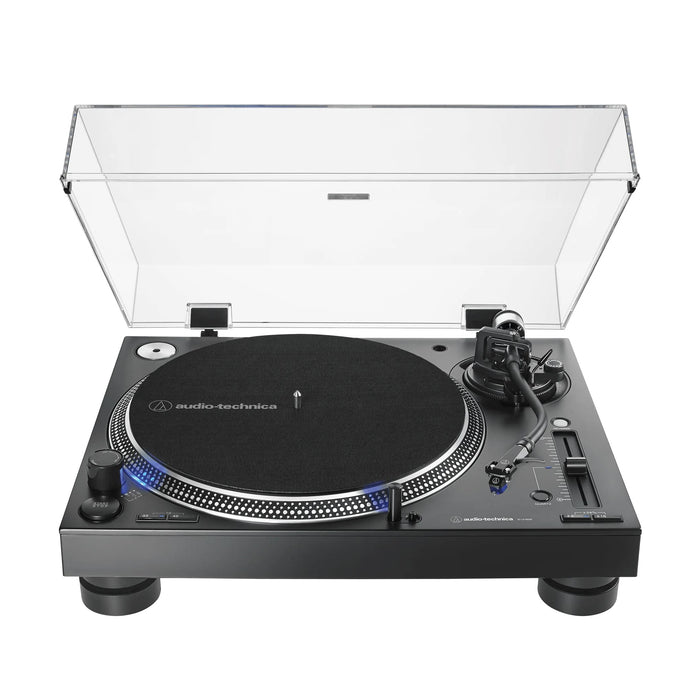 Audio-Technica LP140XP | Table tournante manuelle - Entraînement direct professionnelle - Noir | 01 | Sonxplus Joliette