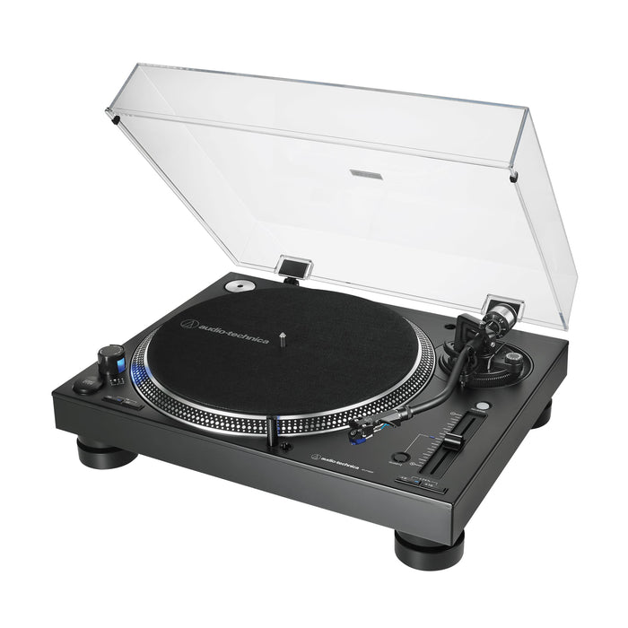 Audio-Technica LP140XP | Table tournante manuelle - Entraînement direct professionnelle - Noir | 02 | Sonxplus Joliette