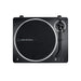 Audio-Technica AT-LP70XBTBS | Table tournante Stéréo - Sans fil - Bluetooth - Entraînement par courroie - Entièrement automatique - Noir/Argent | 03 | Sonxplus Joliette