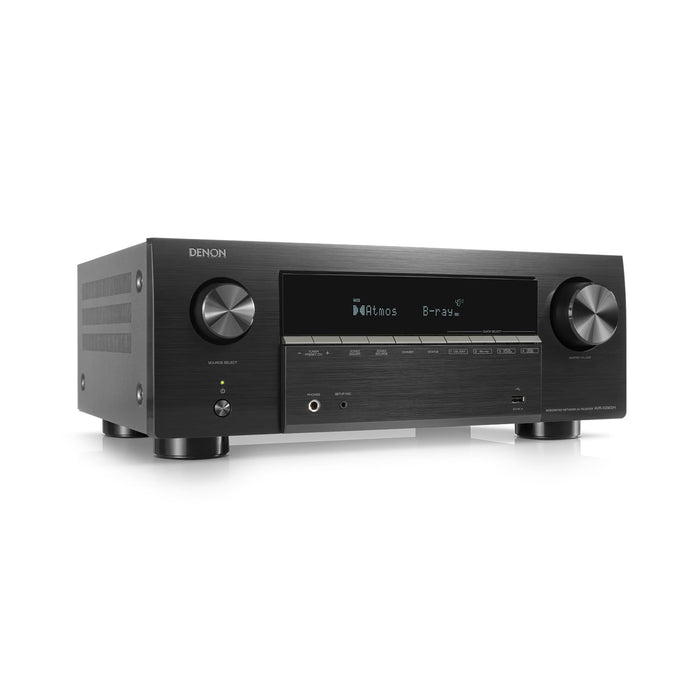 Denon AVRX2900H | AV Receiver - 7.2-channel - Home Theater - 8K - HEOS - Black | 02 | Sonxplus Joliette