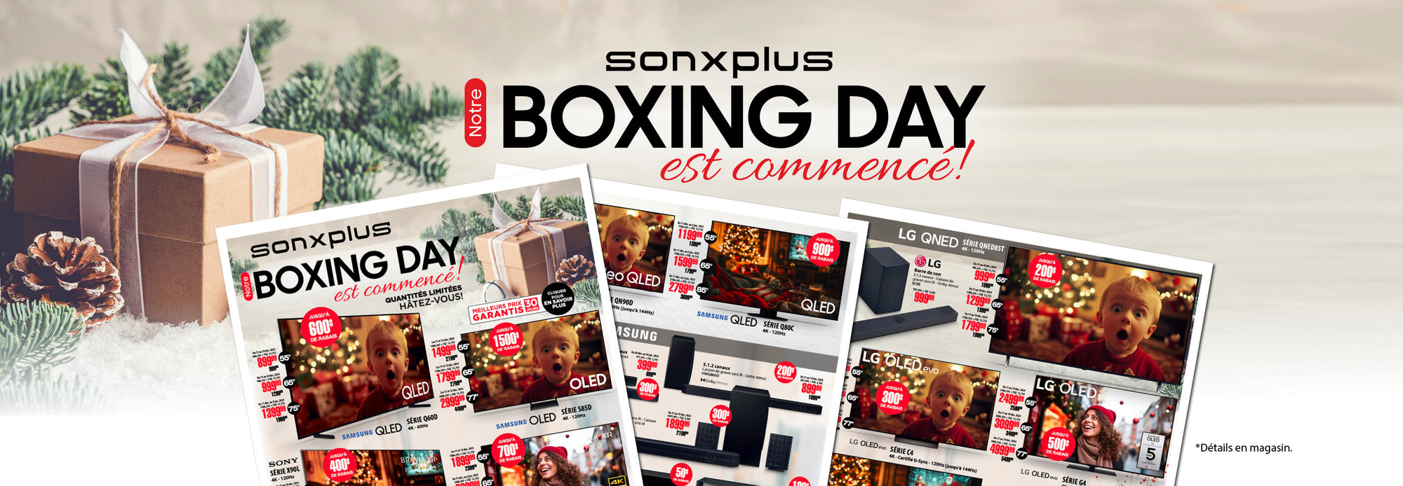 Boxing Day 2024 | SONXPLUS Joliette