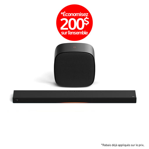 LG Sound Suite | Cinema Suite 7 - Barre de son H7+W7 | 01 | Sonxplus Joliette