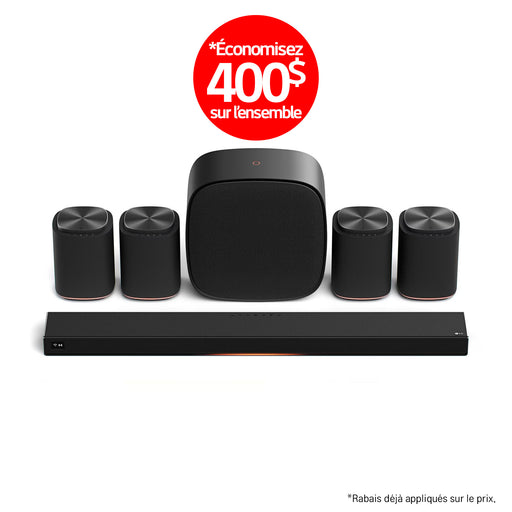 LG Sound Suite | Immersive Quad Suite 7 Pro - H7+4M7+W7 | 01 | Sonxplus Joliette