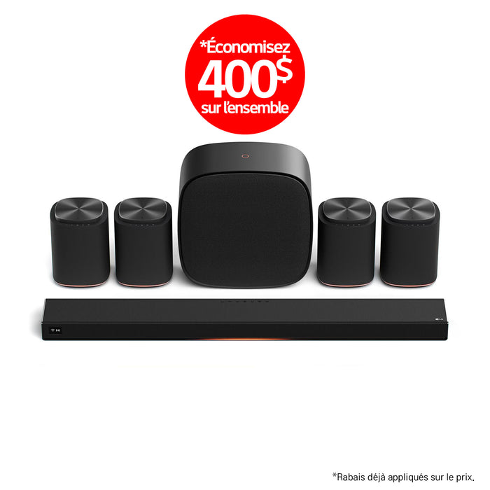 LG Sound Suite | Immersive Quad Suite 7 Pro - H7+4M7+W7 | 01 | Sonxplus Joliette