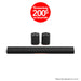 LG Sound Suite | Immersive suite 5 - Barre de son H7 +2 M5 | 01 | Sonxplus Joliette