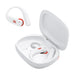 JBL Endurance Peak 4 | In-Ear Headphones - TwistLock  - White/Orange | 02 | Sonxplus Joliette