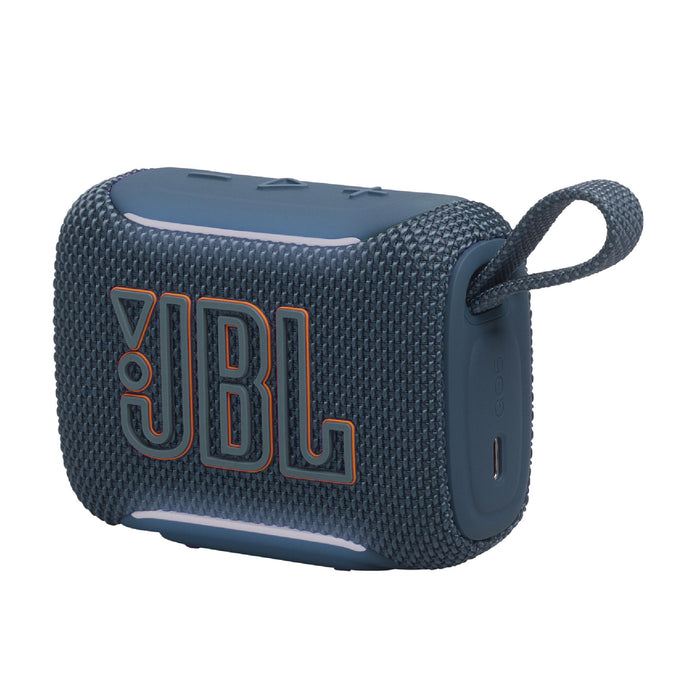 JBL GO 5 | Mini Portable Speaker - Bluetooth - 10-Hour Battery Life - IP68 - Blue | 01 | Sonxplus Joliette
