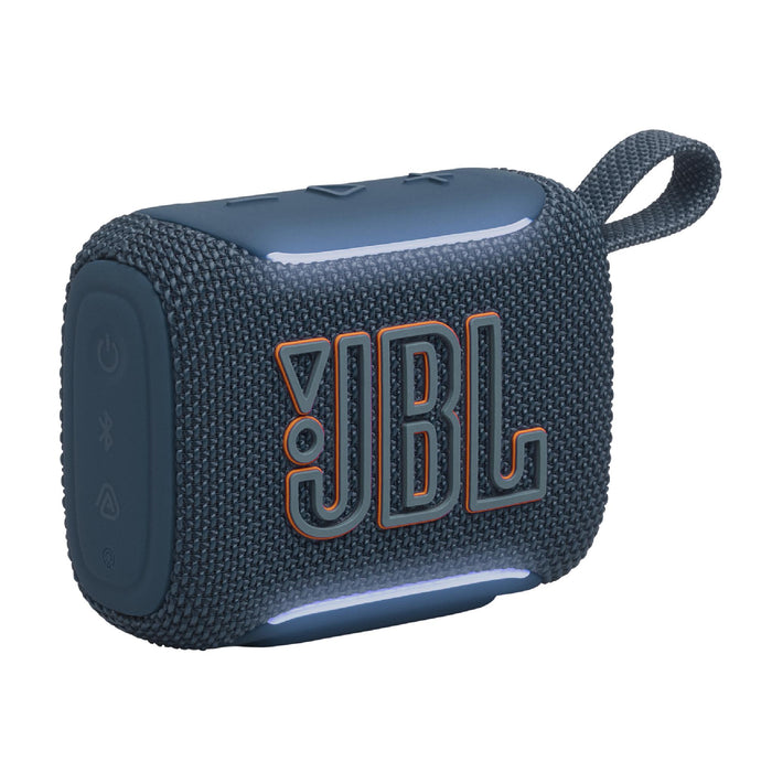JBL GO 5 | Portable Mini Speaker - Bluetooth - 10-Hour Battery Life - IP68 - Blue | 02 | Sonxplus Joliette