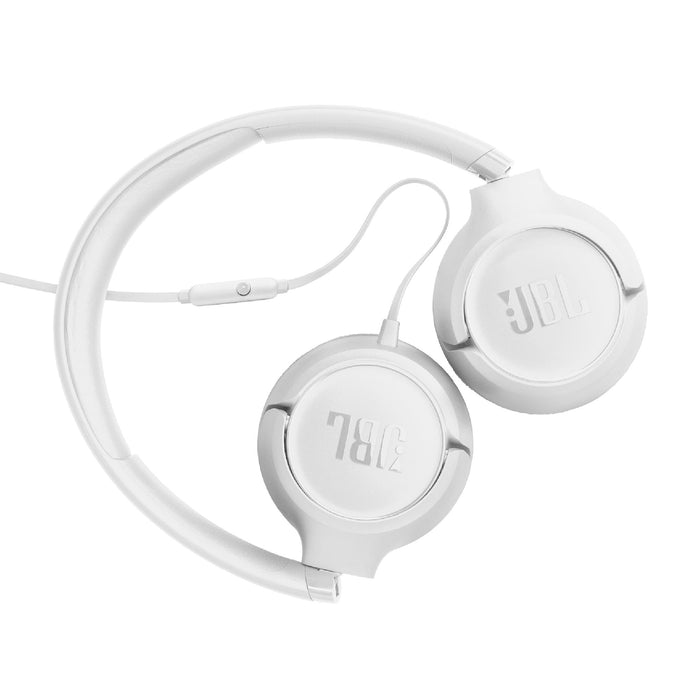 JBL Tune 530 | On-ear headphones - Wired - Foldable - White | 03 | Sonxplus Joliette