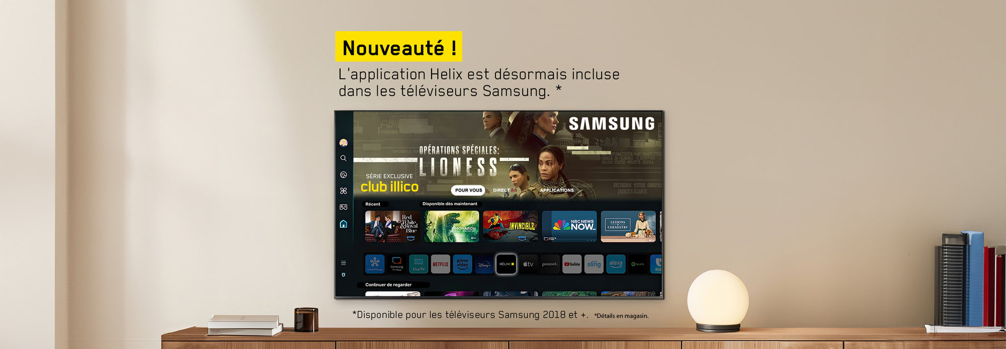 Application Helix avec Samsung | SONXPLUS Joliette