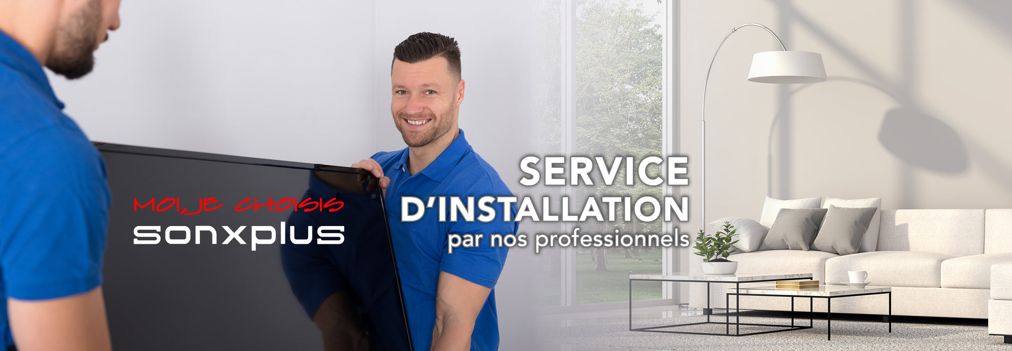 Installation service | SONXPLUS Joliette