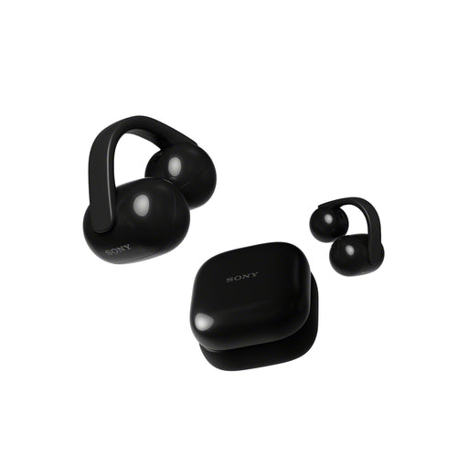 Sony Linkbuds Clip | In-ear headphones - Wireless - Black | 01 | Sonxplus Joliette