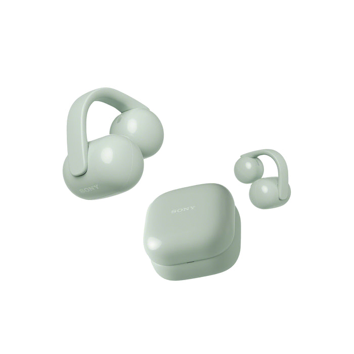 Sony Linkbuds Clip | In-ear headphones - Wireless - Green | 01 | Sonxplus Joliette