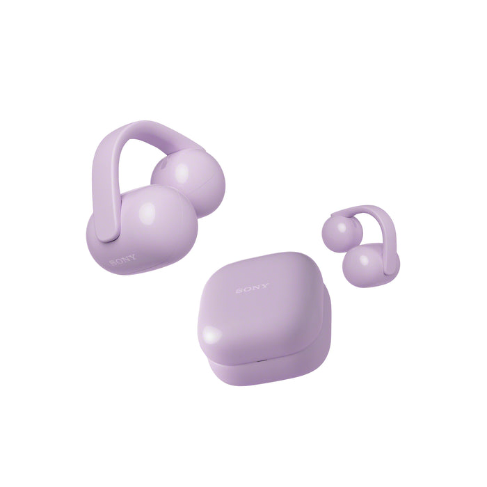 Sony Linkbuds Clip | In-ear headphones - Wireless - Purple | 01 | Sonxplus Joliette