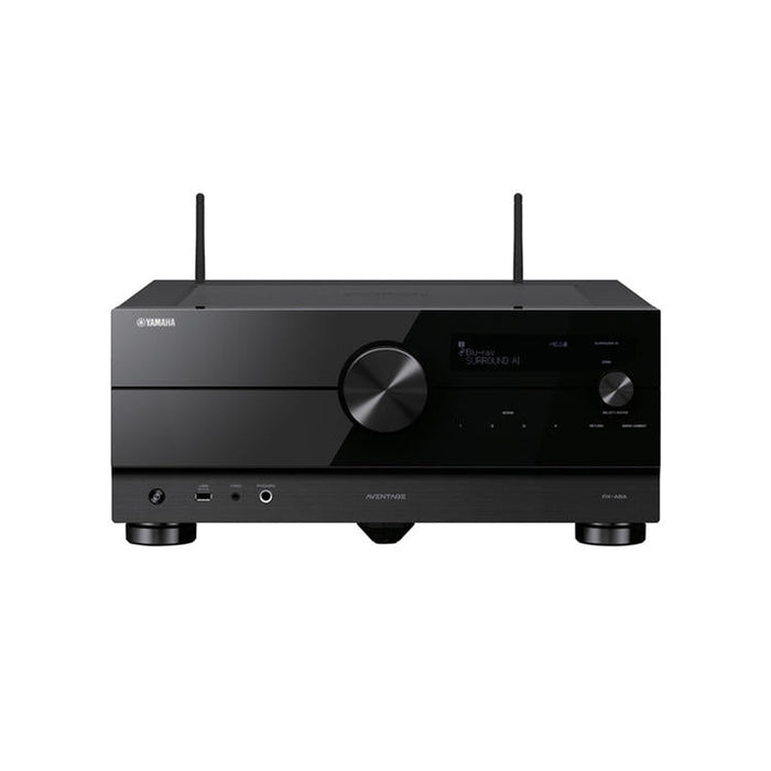 Yamaha RX-A8A | Récepteur AV 11.2 - Série Aventage - HDMI 8K - MusicCast - HDR10+ - 150W X 11 avec Zone 3 - Noir-SONXPLUS Joliette