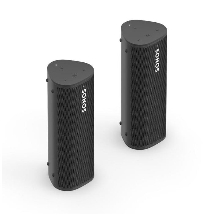 Sonos | Adventure Set - 2 Portable Roam Speakers - Bluetooth - Waterproof - Black-SONXPLUS Joliette