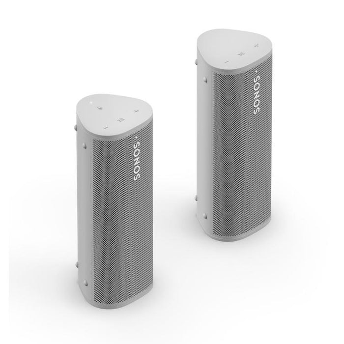 Sonos | Ensemble Aventure - 2 Portable Roam Speakers - Bluetooth - Waterproof - White-SONXPLUS Joliette