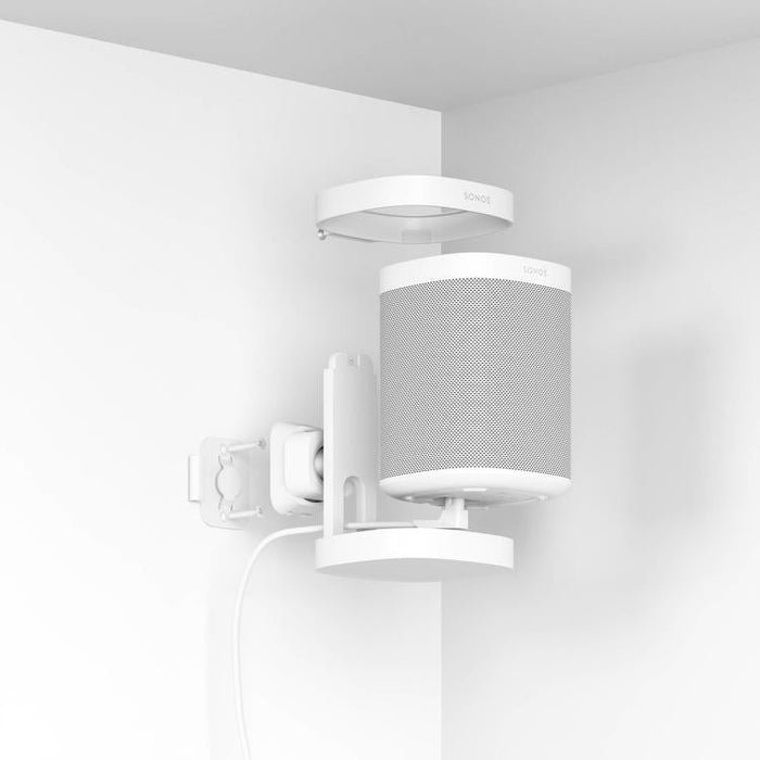 Sonos S1WMPWW1 | Wall Bracket for One and One SL Speakers - White - Pair-SONXPLUS.com