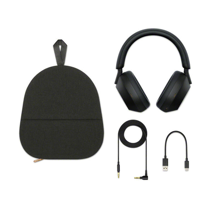 Sony WH-1000XM5/B | Écouteurs sans fil circum-auriculaires - Réduction de bruit - 8 Microphones - Noir-SONXPLUS Joliette
