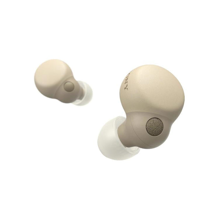 Sony WFLS900N | In-Ear Headphones - LinkBuds - 100% Wireless - Bluetooth - Microphone - Active Noise Cancellation - Crème-SONXPLUS.com